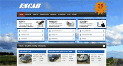 Desktop Screenshot of escar.sk